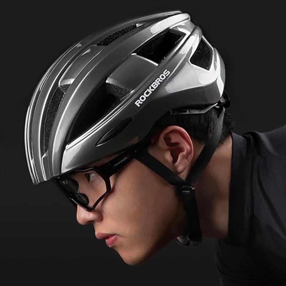 Helmetë biçiklete Rockbros ZK-013TI, universal 55-60cm, Gri