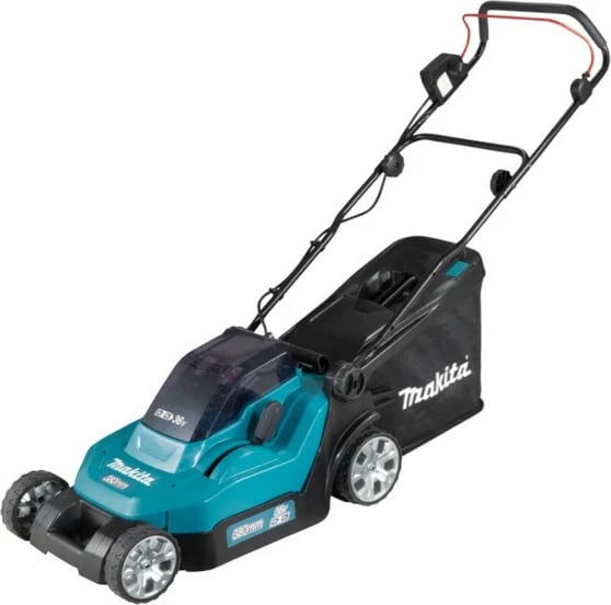Kositës bari Makita DLM382PT2, me bateri 18V, 38cm, jeshil