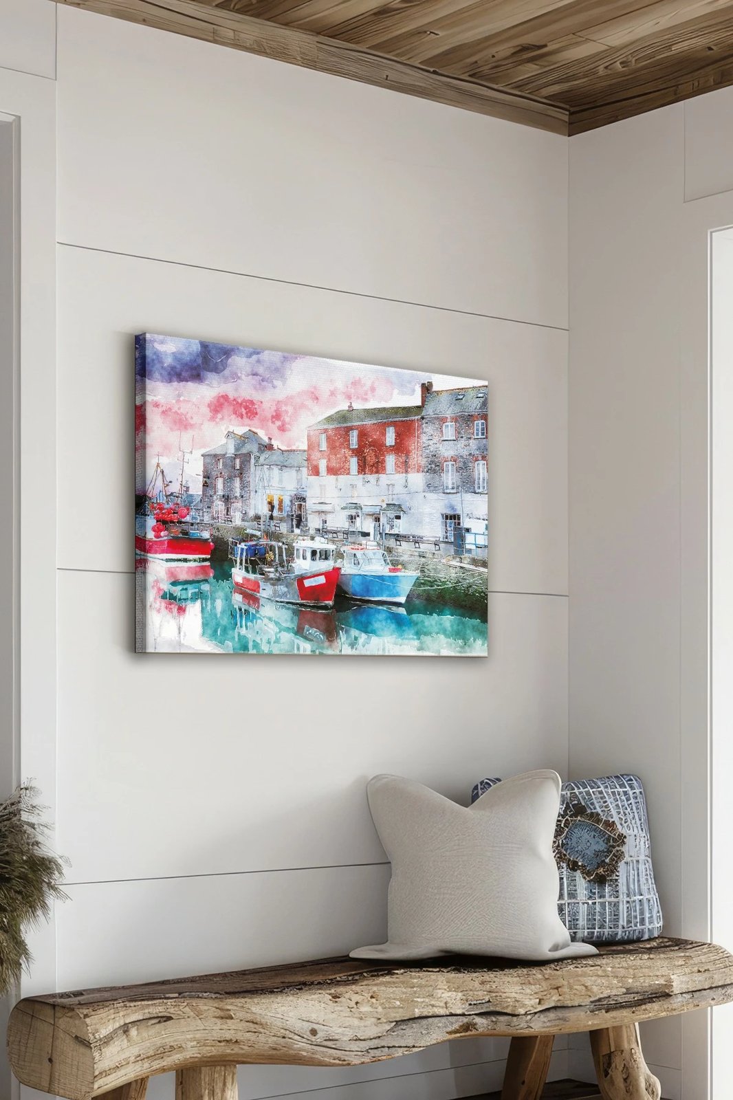 Pikturë dekorative në kanavacë, shumëngjyrëshe, Wallity, Ersyfdc28, 70x100cm