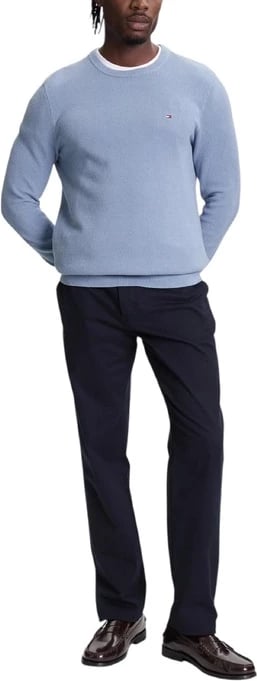 Xhemper për meshkuj Tommy Hilfiger, ngjyrë e kaltër e çelët