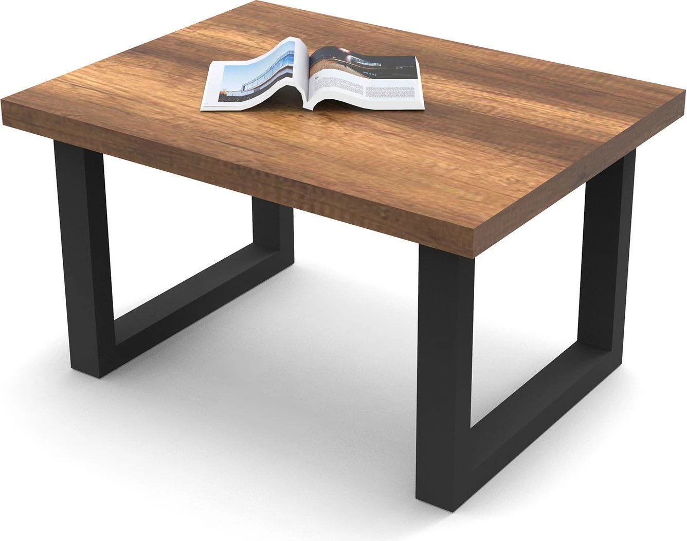 Tavolinë kafeje Hanah Home, Mn02-Ba, ngjyrë arre dhe antracit