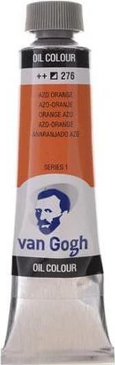 Ngjyrë vaji Talens van Gogh 276, 20ml, Portokalli azo