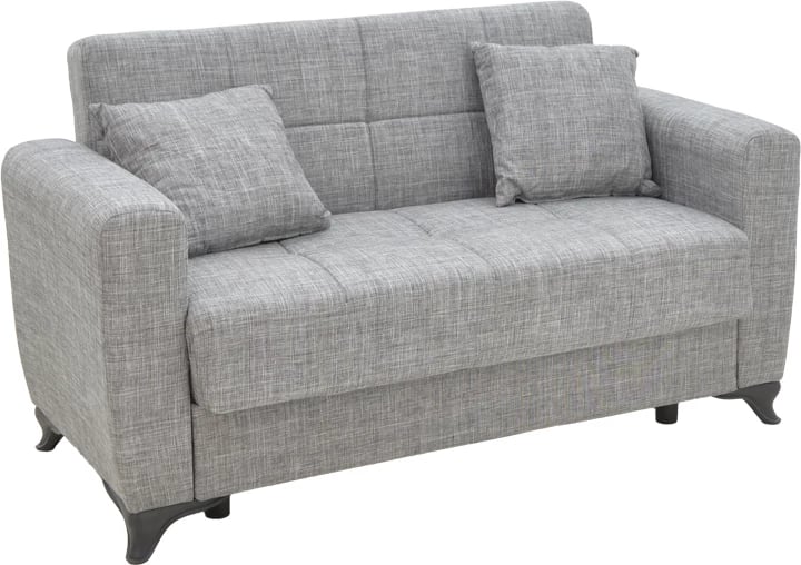 Set dhome ndeje 2 pjesë Modesto, ngjyrë gri