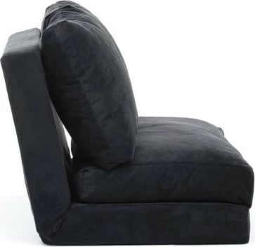 Divan-krevat 2 vendesh Atelier del Sofa, Taida, ngjyrë e zezë