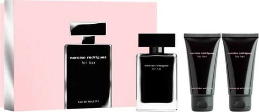 Set Eau de Toilette për femra Narciso Rodriguez For Her 50ml me dy xhel trupi 50ml