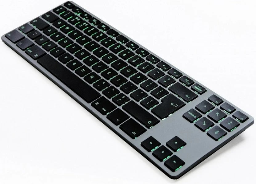 Tastierë Matias FK308L për Mac, alumini, RGB, me kabllo, Space Gray