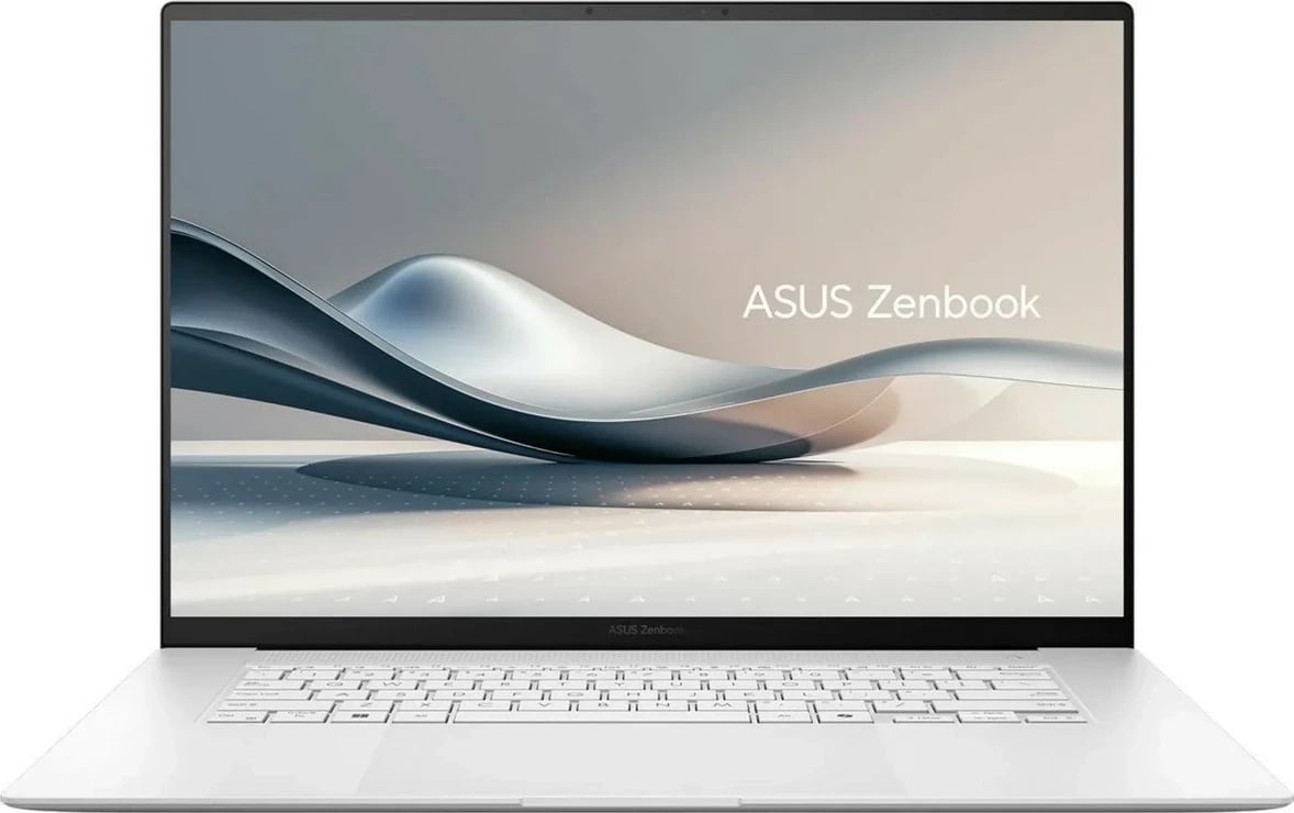 Laptop Asus ZenBook S16 OLED UM5606WA-RK267X, AI 9 HX 370, 16", 32GB, 1TB, Bardhë