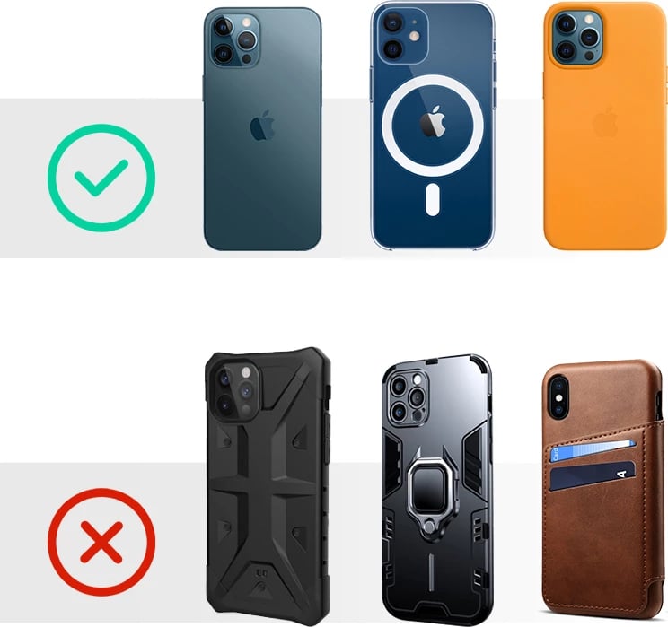 Mbajtës magnetik për veturë me karikues wireless Joyroom JR-ZS240, 15W, MagSafe, i zi