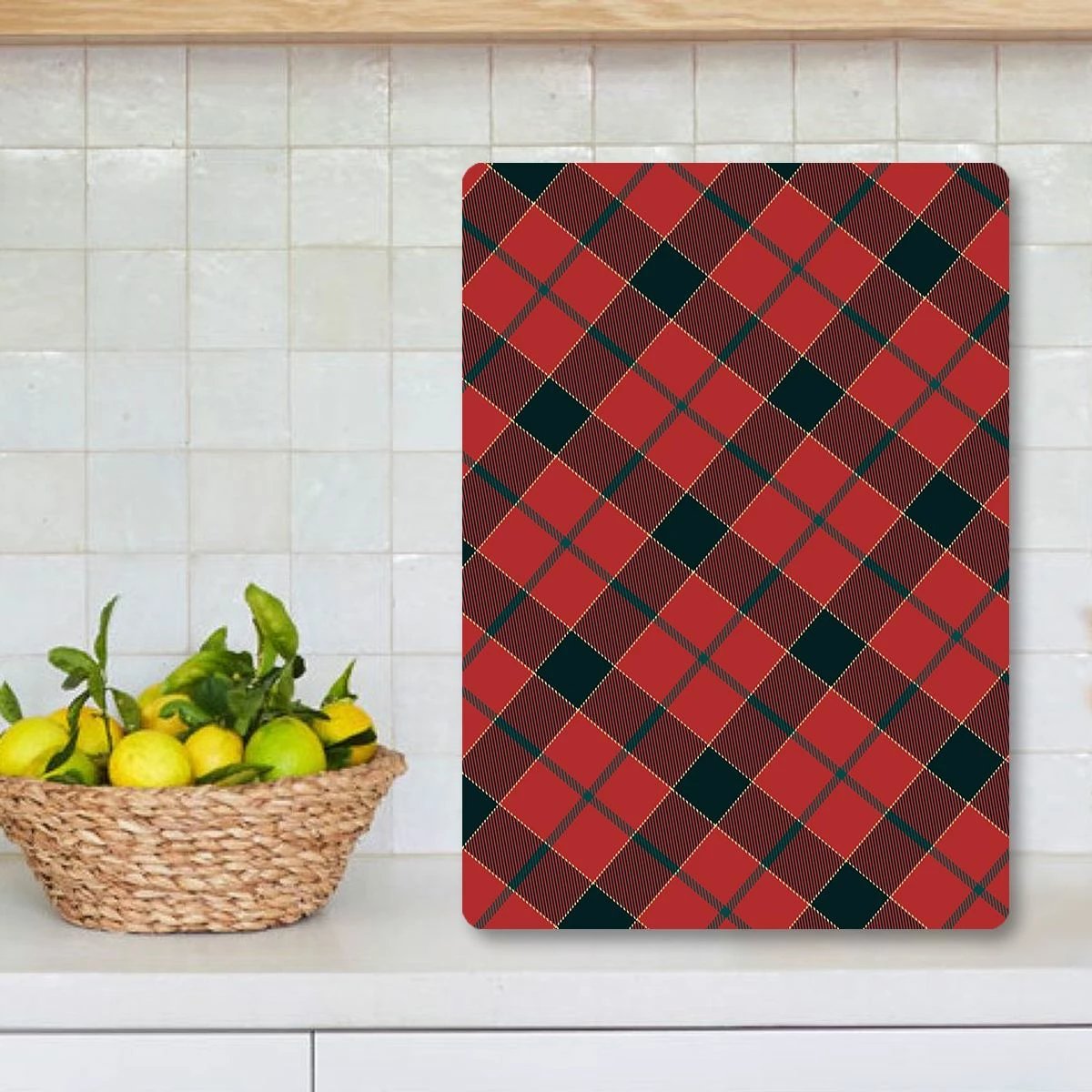 Dërrasë prerëse prej xhami të temperuar, shumëngjyrëshe, Hermia Ckt88 - 2030, 20x30cm