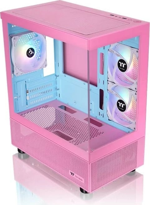 Kasë Thermaltake View 170 TG ARGB Mini, Bubble Pink