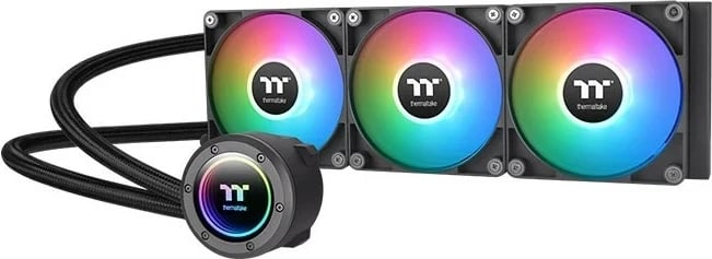 Ftohës uji all-in-one Thermaltake TH420 V2 ARGB, 3x140mm, i zi, ARGB