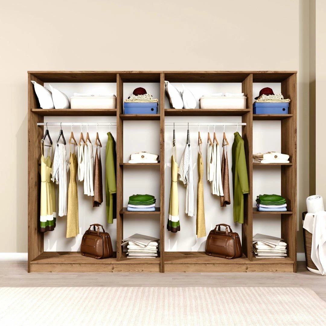 Dollap rrobash, ngjyrë Atlantic Pine, Skye Decor, 1600-120