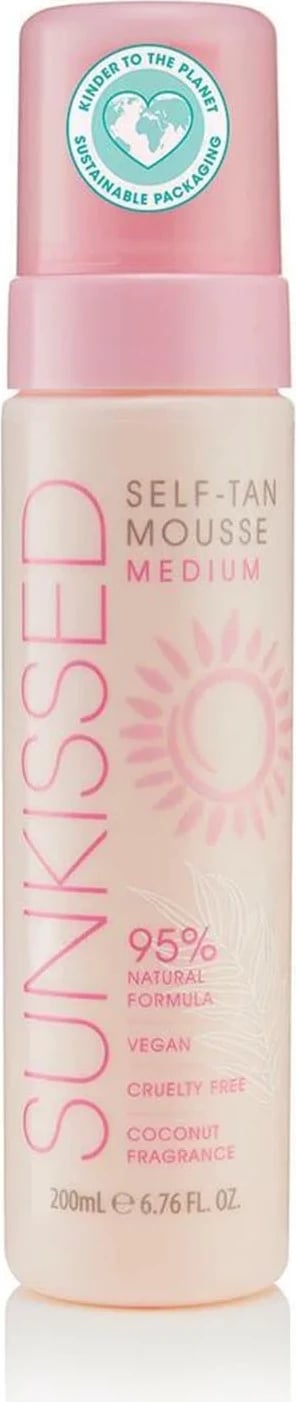 Mousse për vetë-ngjyrëzim Sunkissed Medium Coconut, 200ml