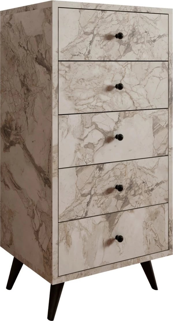 Komodë Hanah Home, Frenzu, ngjyrë mermeri Ephesus