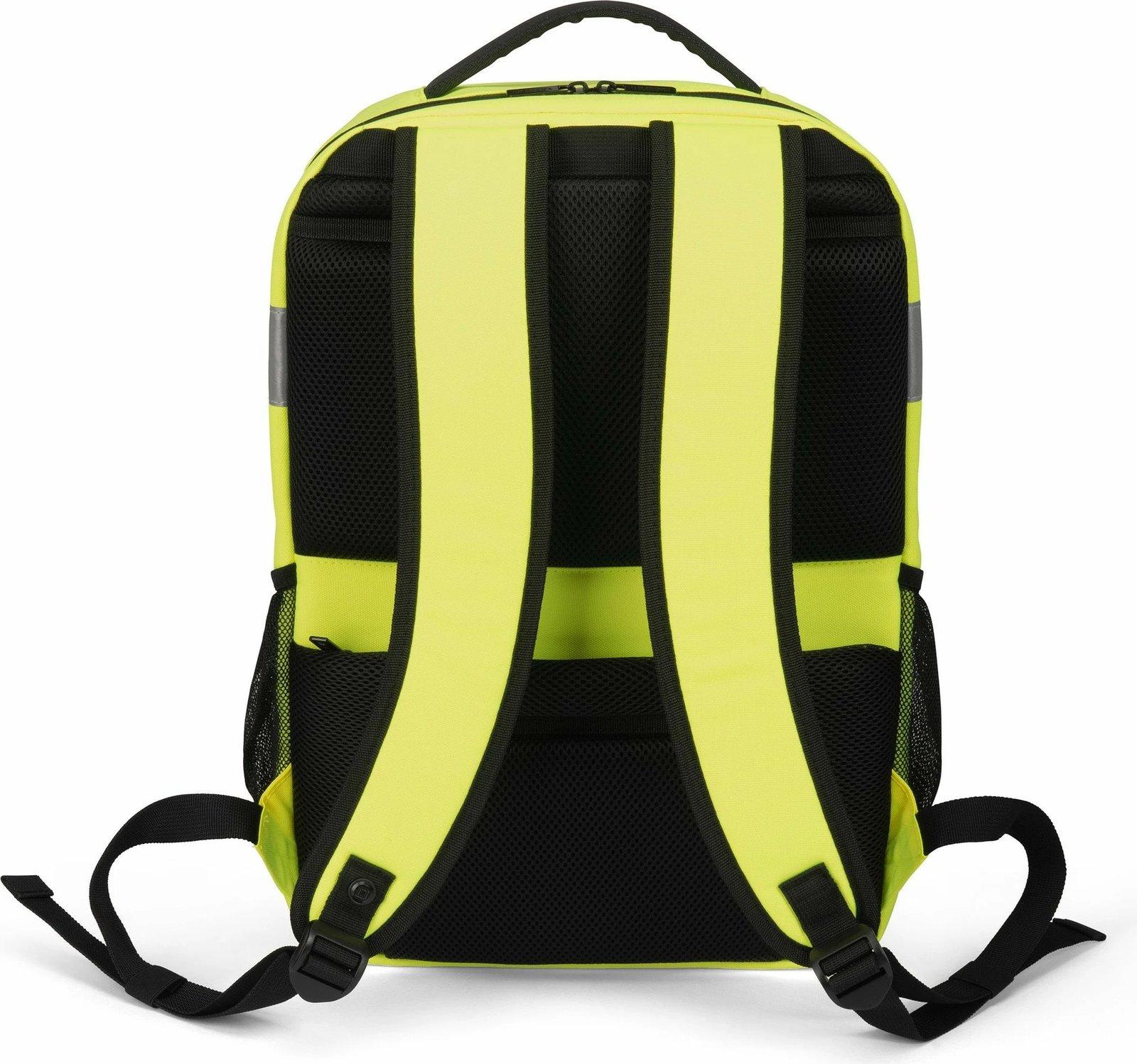 Rucksack DICOTA P20471-17, 24L, ndarje për laptop, rPET, zi/gri/verdhë