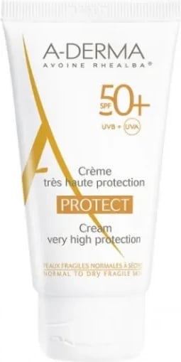 Krem për fytyrë me SPF50+ A-Derma Protect Very High Protection, 40ml