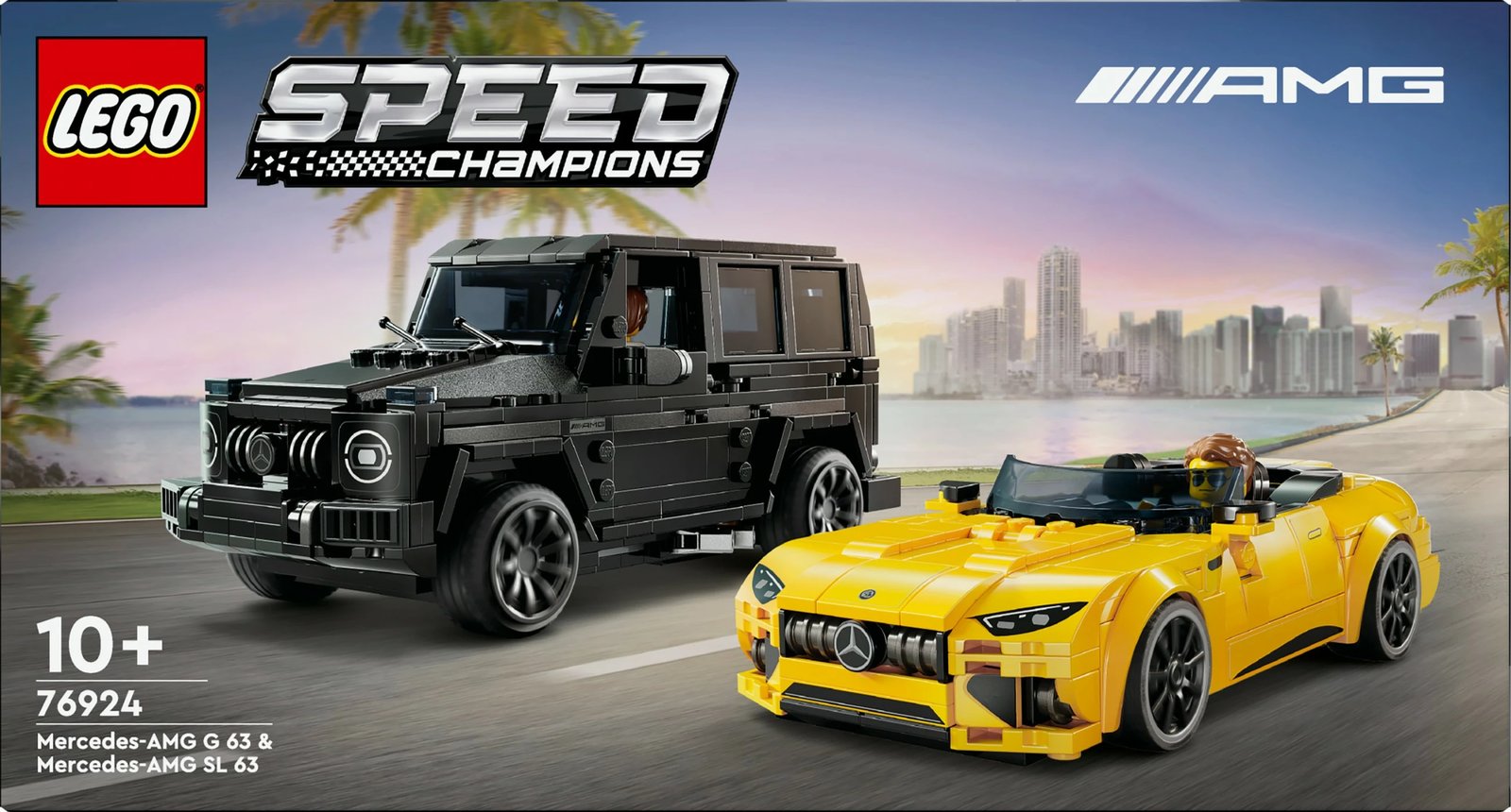 Set ndërtimi LEGO Mercedes-AMG G 63 & SL 63, 808 pjesë, shumëngjyrësh Set ndërtimi LEGO Mercedes-AMG G 63 & SL 63, 808 pjesë, shumëngjyrësh