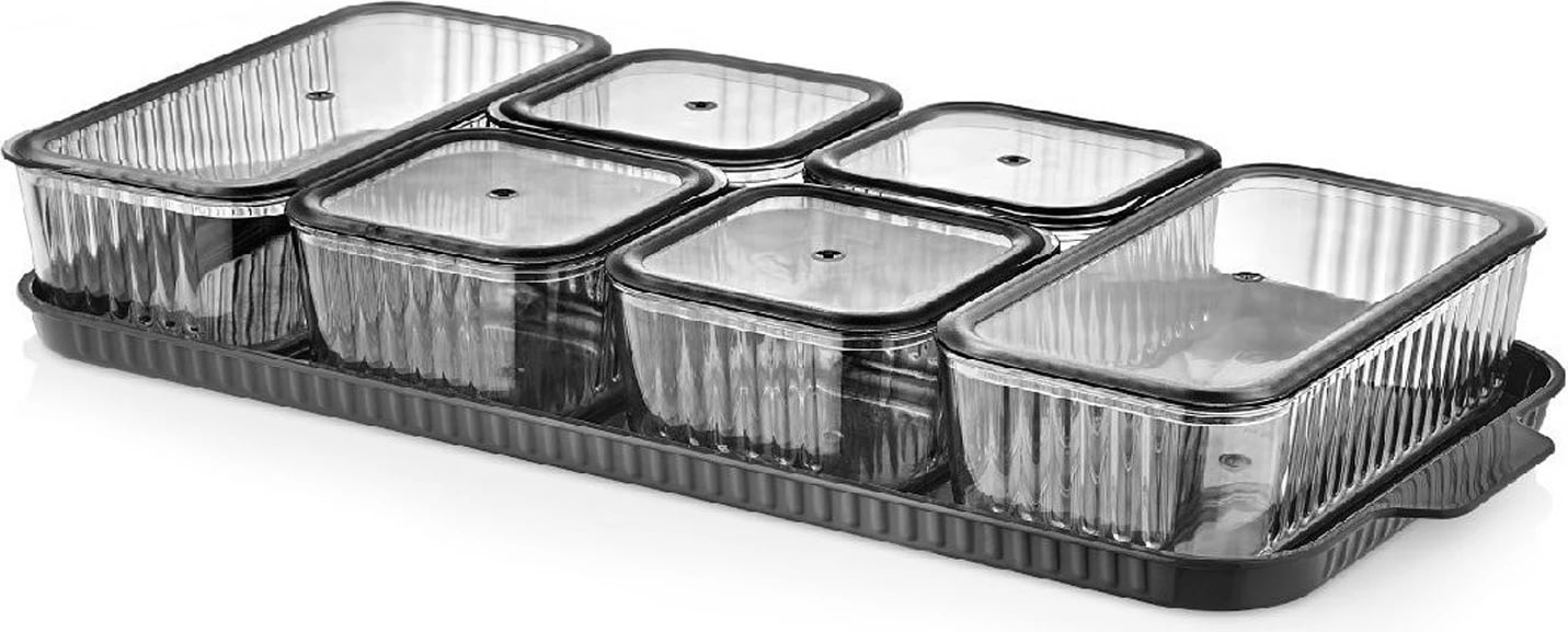 Set kuti për organizim (13 copë), ngjyrë anthracite, Hermia