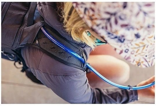 Çantë shpine trekking Gregory Nano 18 për femra, Rio blue