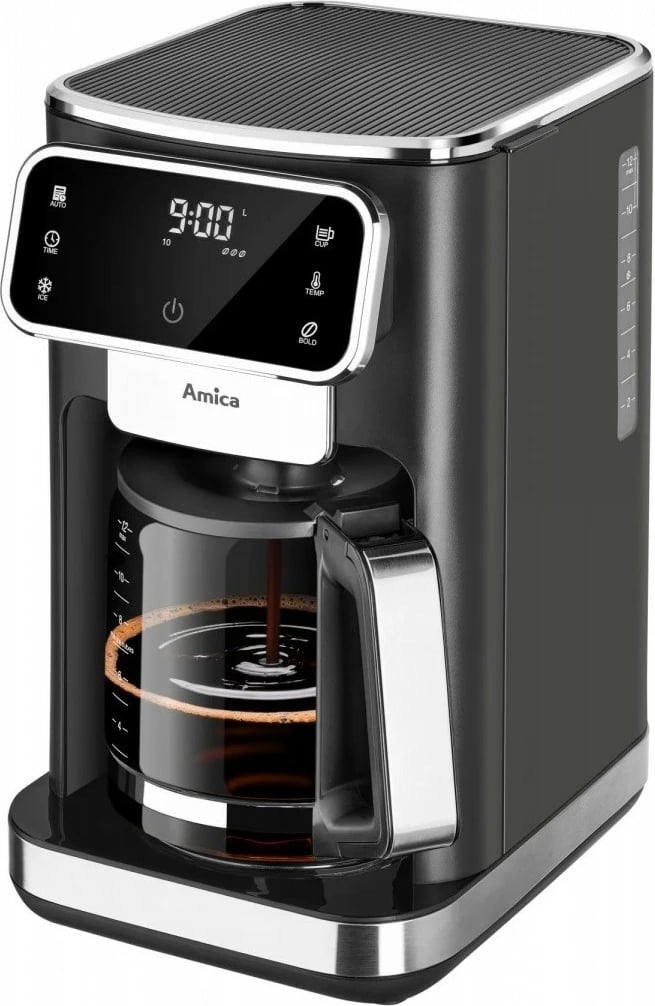 Aparat kafeje pour-over, Amica CD2011 1.8L 1100W me ekran LED, i zi