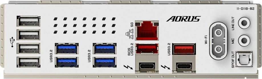 Pllakë amë Gigabyte Z890 AORUS PRO ICE, ATX, DDR5, LGA1851, e bardhë