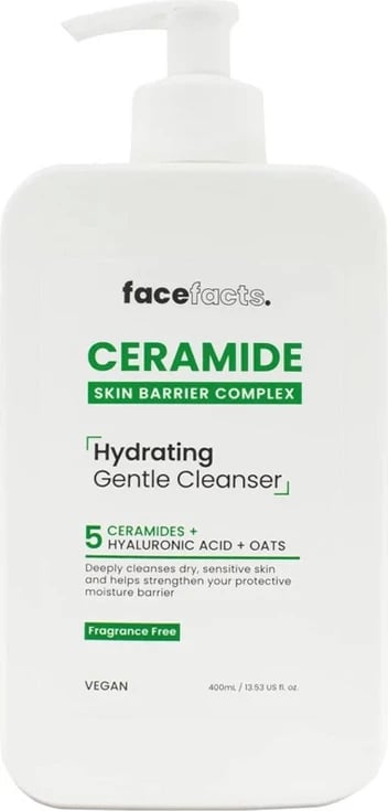 Face Facts Ceramide Hydrating Gentle Cleanser - 400ml