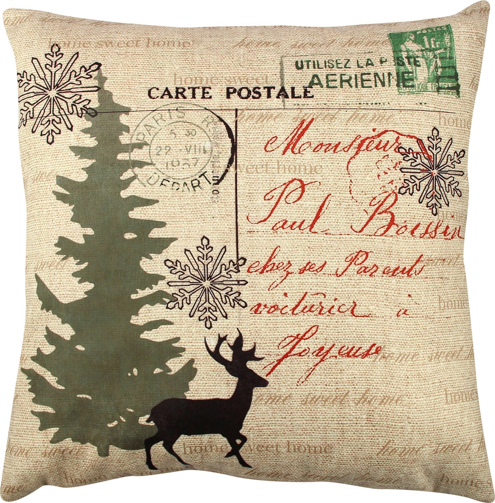 Jastëk dekorativ Aberto Design, A11908, shumëngjyrësh, 43x43cm