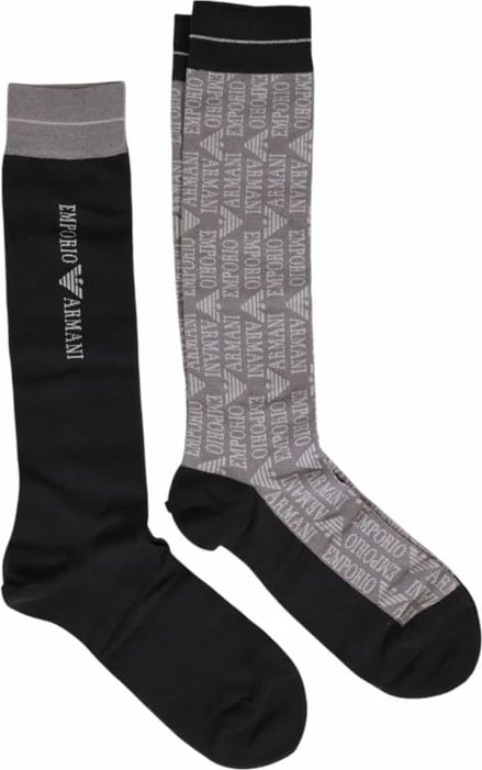 Çorape për meshkuj Emporio Armani, e zezë