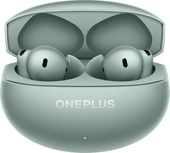 Kufje OnePlus Buds 4, wireless, me ANC, Jeshile