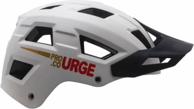 Helmetë biçiklete URGE për meshkuj, e bardhë