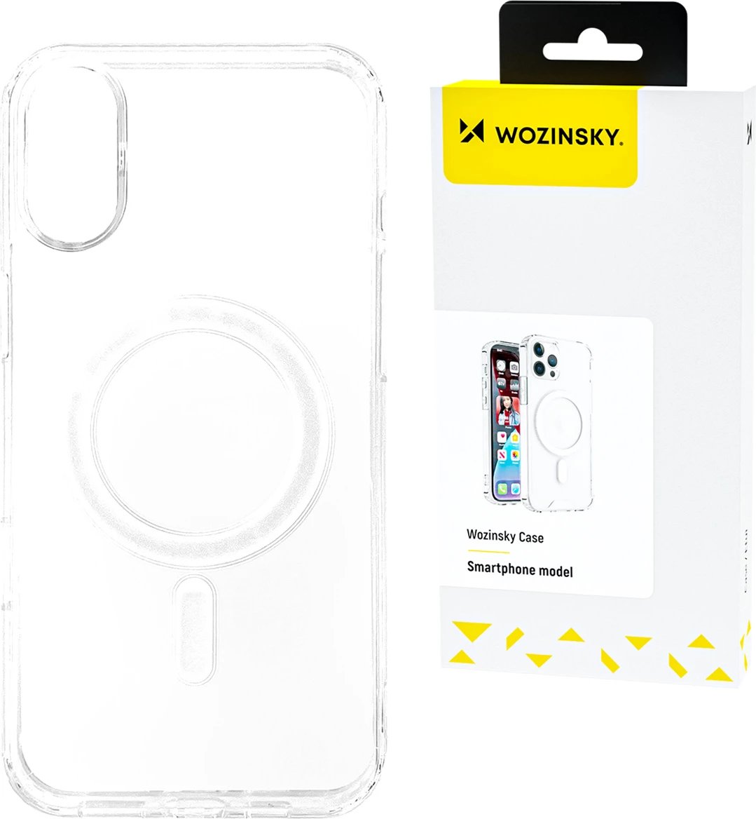 Mbështjellës Wozinsky Ultra Clear MagSafe për Samsung Galaxy S24 FE, Transparent