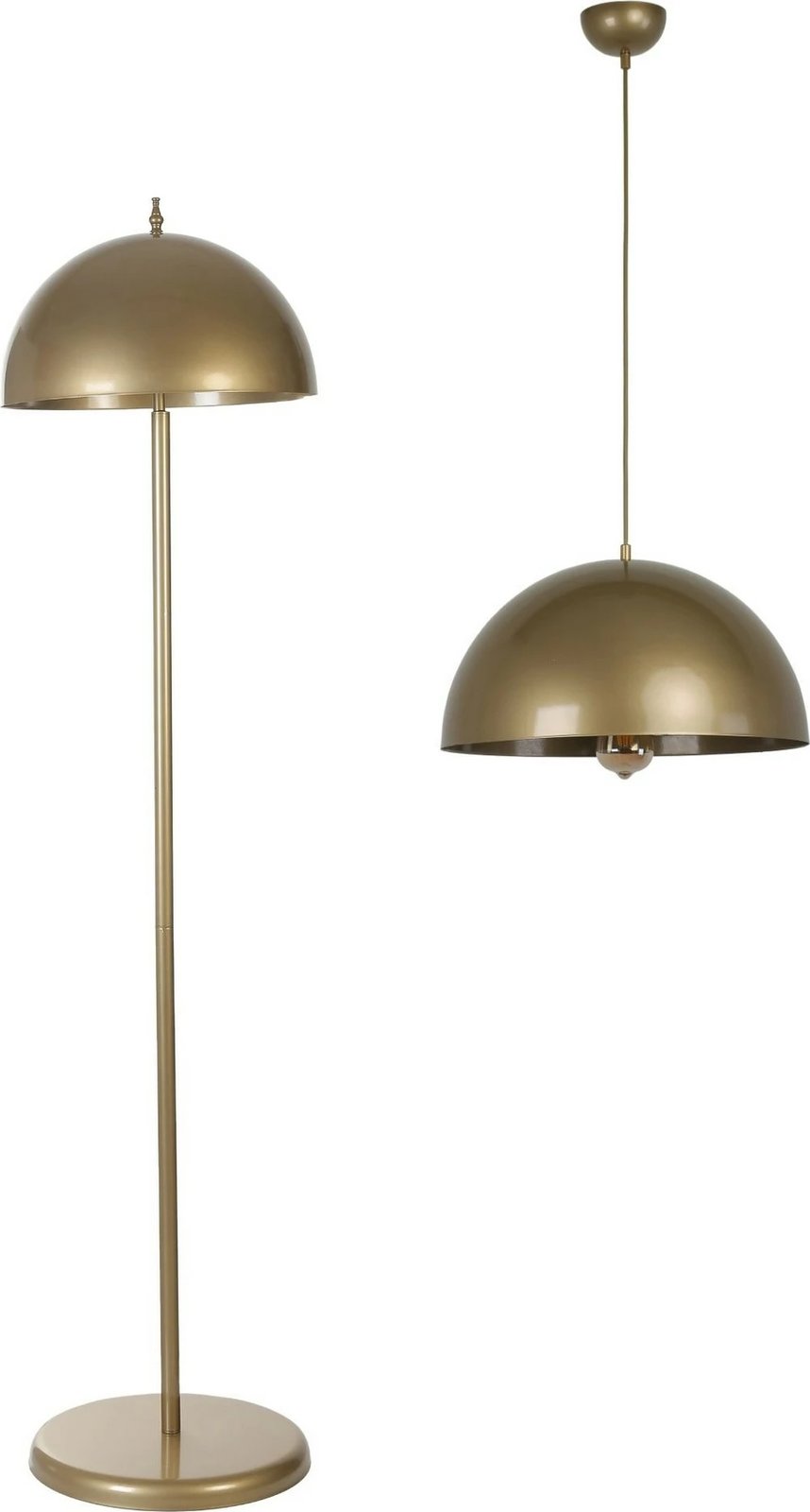 Set llambë tavani dhe llambë dyshemeje Opviq, ngjyrë antike, 8872-2