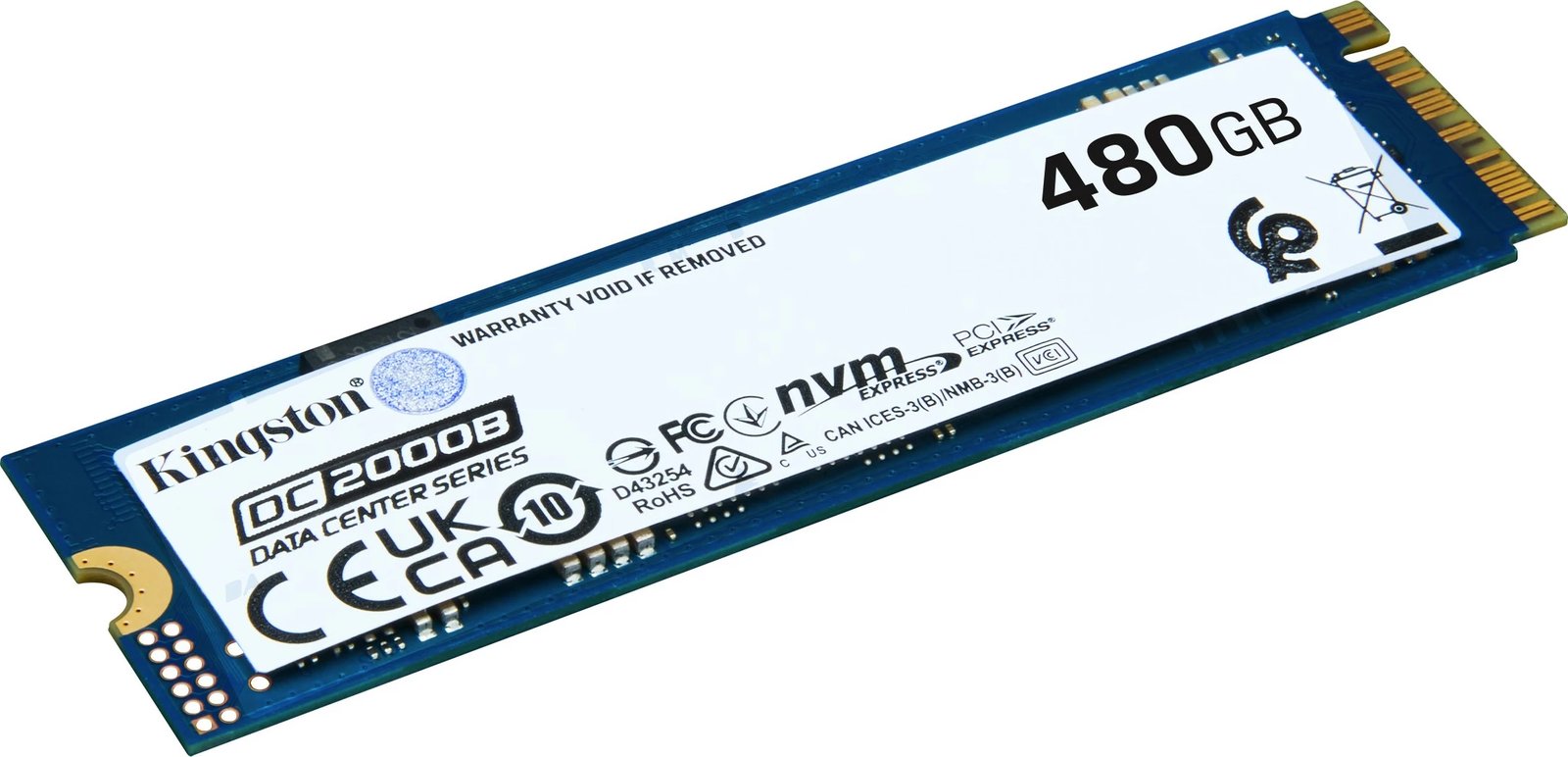 SSD Kingston DC2000B 480GB PCIe 4.0 M.2