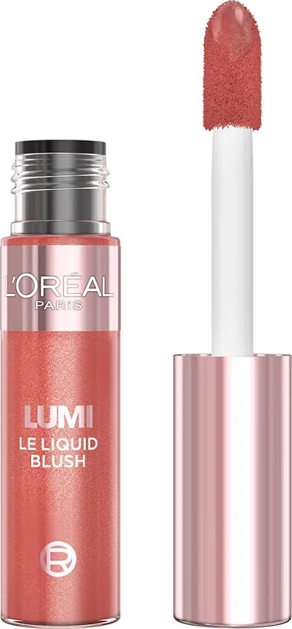 Blush i lëngshëm për femra L'Oreal Paris Lumi Le Liquid Blush 630 Glowy True Rose 10ml