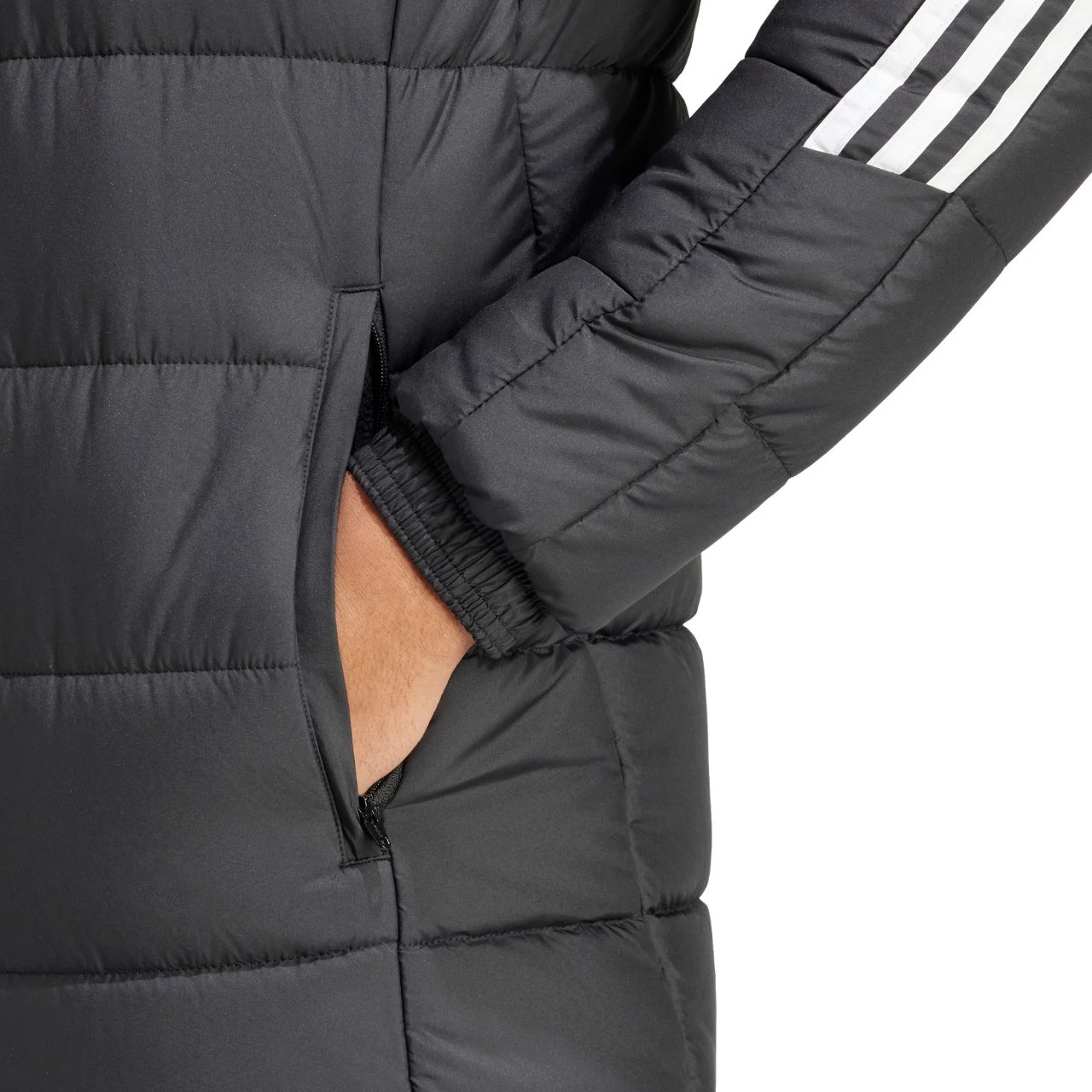 Jakne dimri për meshkuj adidas, e zezë