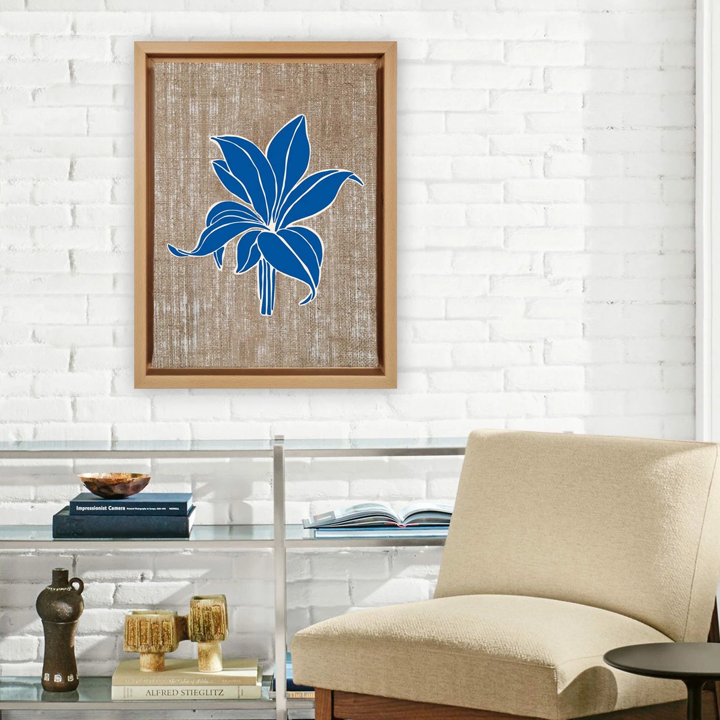 Pikturë dekorative në kanavacë Wallity, LNJ319495812522 - 4666, shumëngjyrëshe, 46x66cm