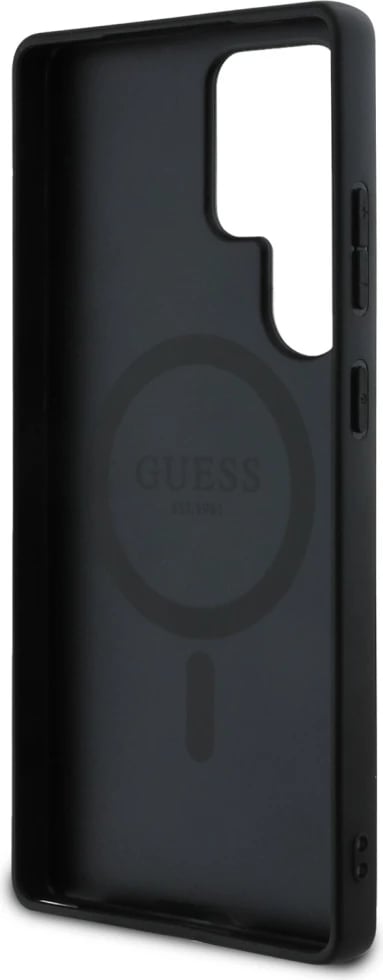 Mbështjellës Guess Leather 4G Flowers Print Metal Classic Logo MagSafe për Samsung Galaxy S25 Ultra, Rozë Mbështjellës Guess Leather 4G Flowers Print Metal Classic Logo MagSafe për Samsung Galaxy S25 Ultra, Rozë