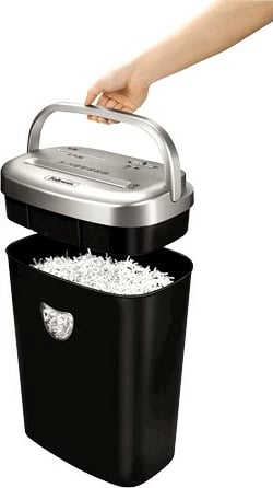 Shredder Fellowes 53C, Cross shredding, 23 L, 10 sheets, E zezë Shredder Fellowes 53C, Cross shredding, 23 L, 10 sheets, E zezë