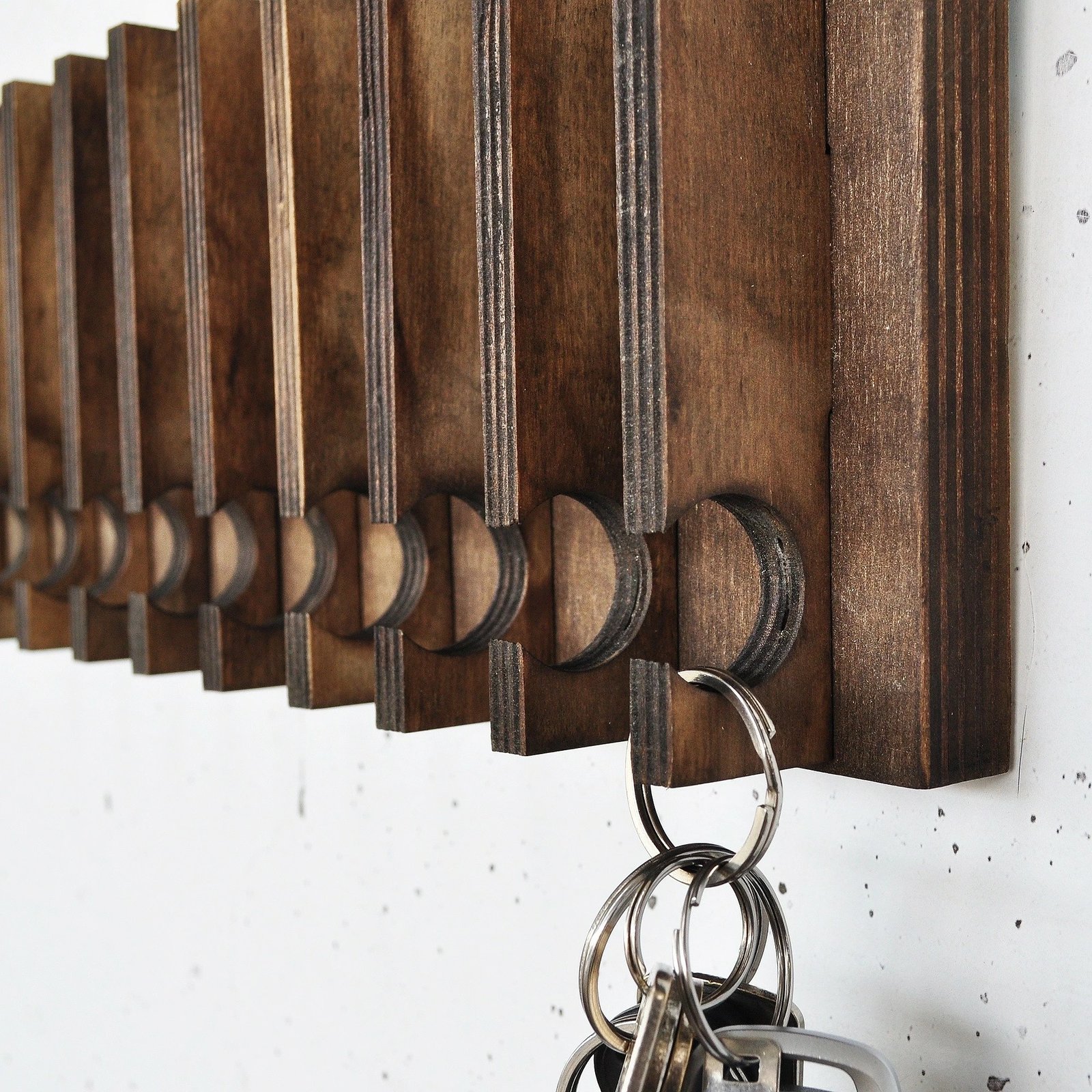 Raf dekorativ prej druri për mur, Skye Decor, Raf290