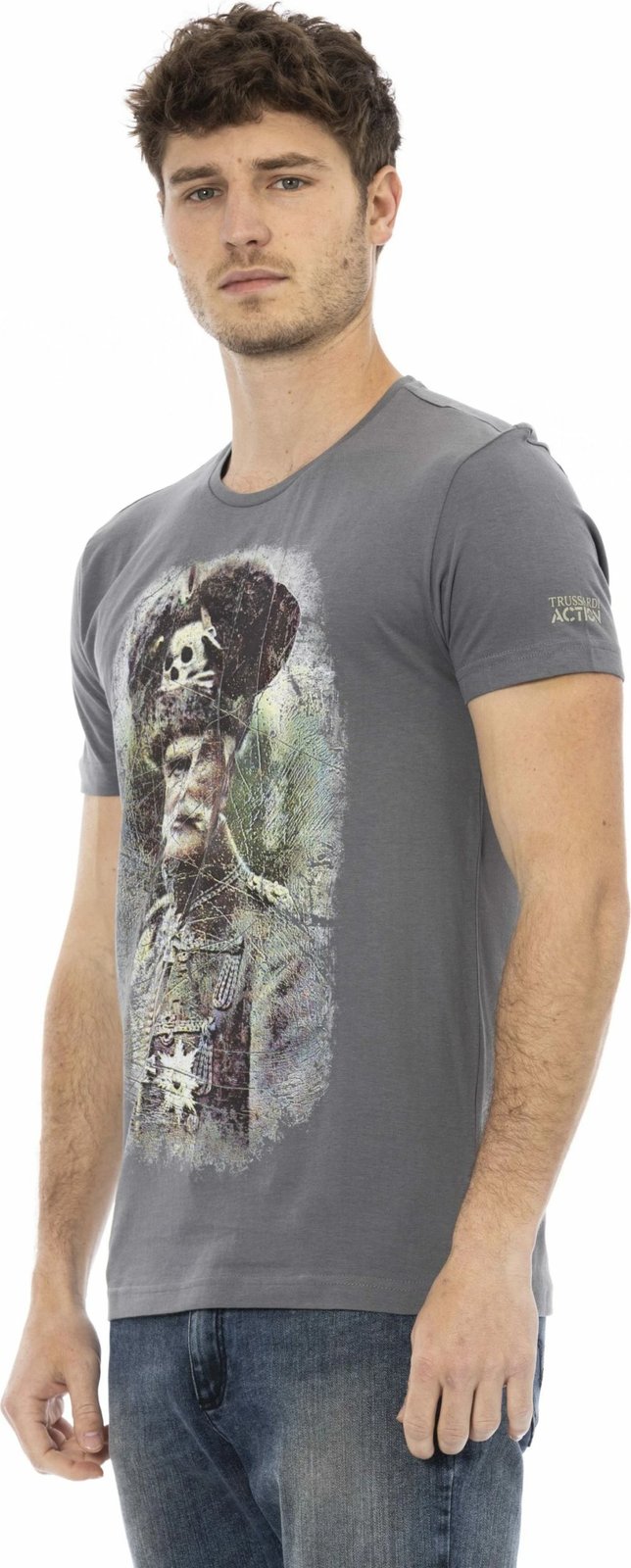 Maicë për meshkuj Trussardi Action, hiri