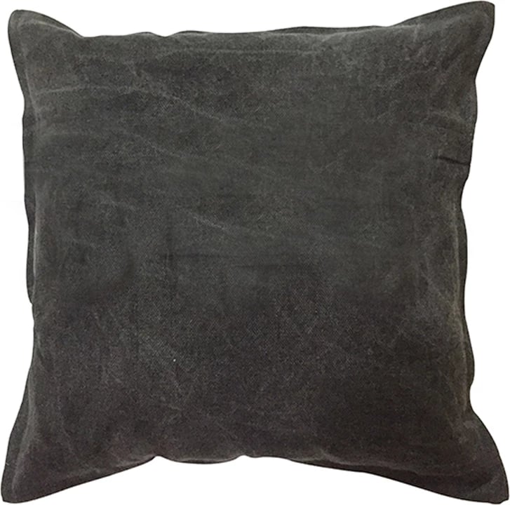 Jastëk dekorativ Rock 1, material pambuku, ngjyrë antracit, 45x45cm