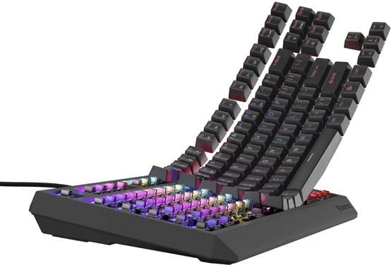 Tastierë mekanike Genesis Thor 230 TKL, Outemu Brown, RGB, anglisht, e zezë Tastierë mekanike Genesis Thor 230 TKL, Outemu Brown, RGB, anglisht, e zezë
