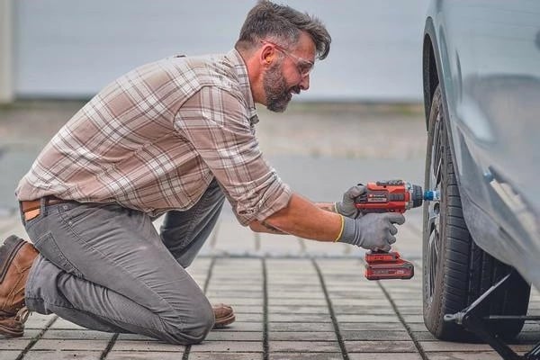 Impaktues Einhell Impaxxo 18/400, brushless, 18V, 400Nm, i zi/kuq