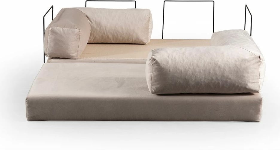 Divan-krevat 2 vende, Atelier del Sofa, Via Con, krem