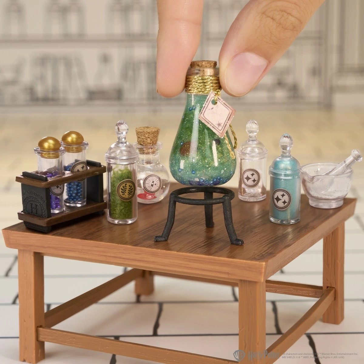Set miniaturë Harry Potter MGA Miniverse Make It Mini, 100+ pjesë, plastikë