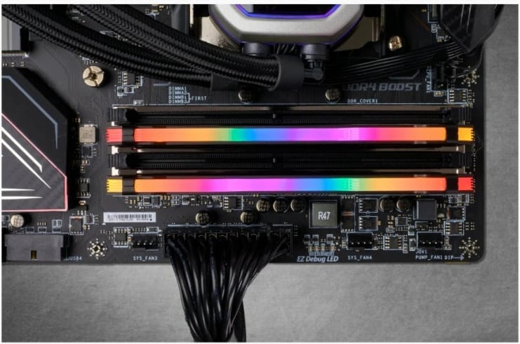 RAM Memorje Corsair Vengeance RGB PRO 32GB (2x16GB) DDR4 3200MHz, e zezë
