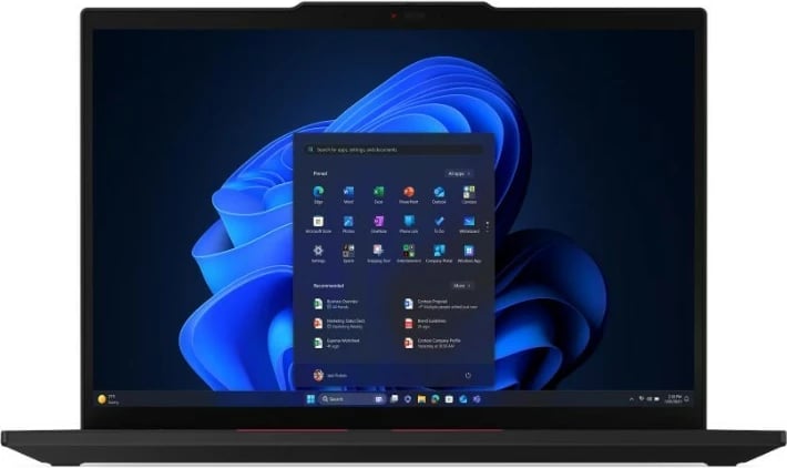 Ultrabook Lenovo ThinkPad T14 Gen 6, Intel Core Ultra 7 255U, 16GB RAM, 1TB SSD, 14.0" WUXGA, Windows 11 Pro, E zezë