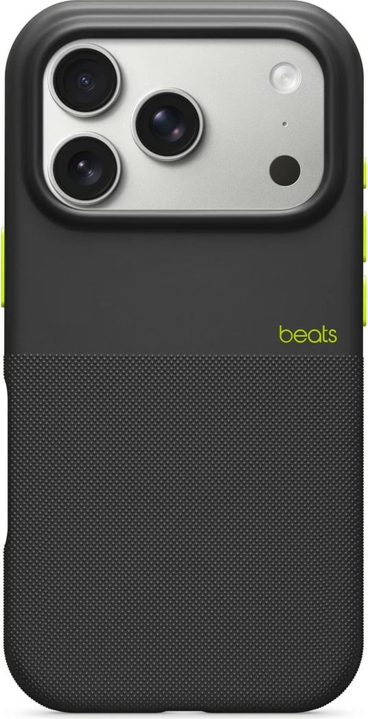 Mbështjellës Apple Beats Rugged për iPhone 17 Pro, MagSafe, Himalayan Black