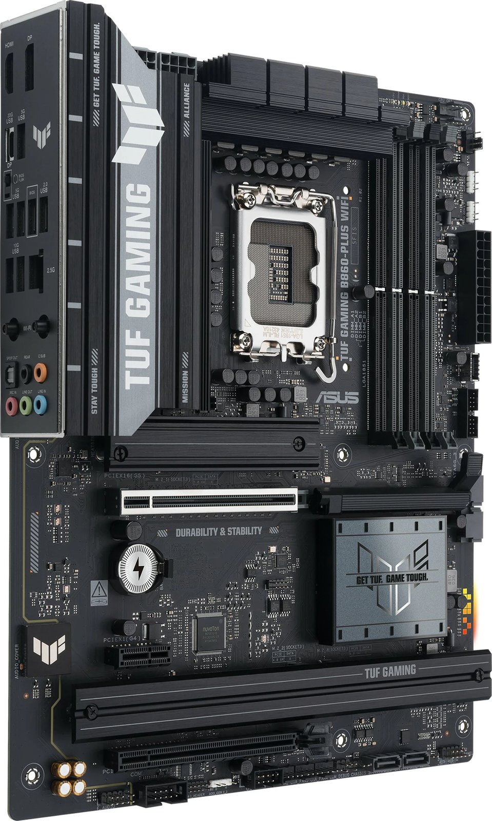 Pllakë amë ASUS TUF GAMING B860-PLUS WIFI, LGA1851, ATX