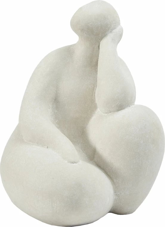 Figurë dekorative Liv, terrakotë e bardhë, 29x28x37 cm Figurë dekorative Liv, terrakotë e bardhë, 29x28x37 cm